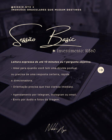 Sessão de Tarot Básica