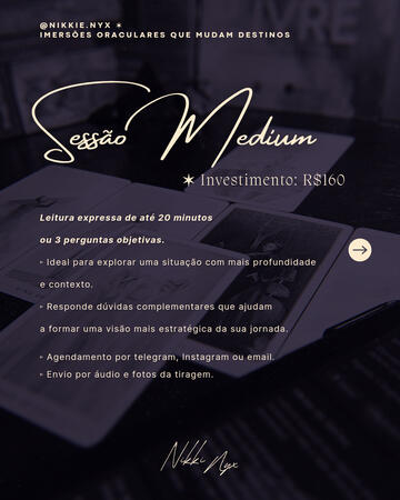 Sessão de Tarot Intermediária